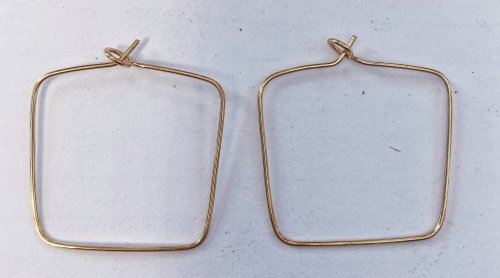 Susan LeGuyader's A Journey in Creating Hoop Earrings - , Wire Jewelry Design, Design, must hoop earrings be round